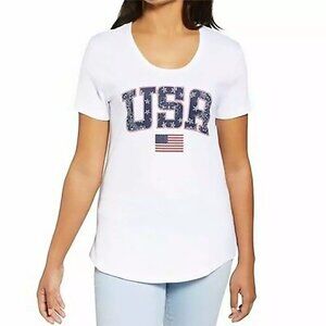 Galt Women's Freedom Tee, WHITE, XS